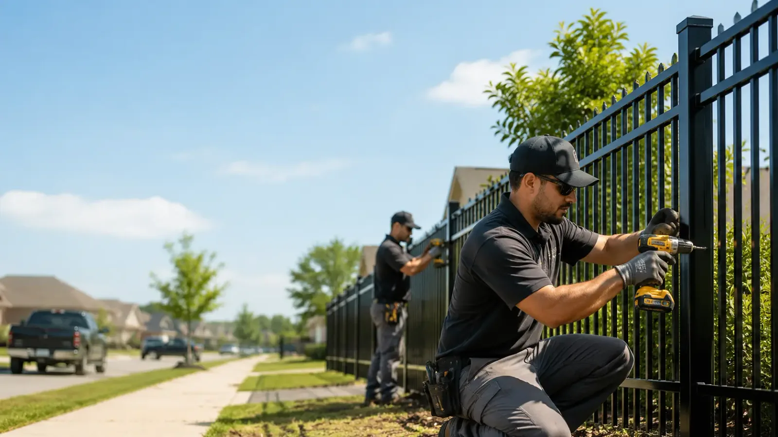 Metal Fence Installation in Whiteside, TN